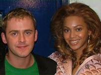 Scott Mills and Beyonce