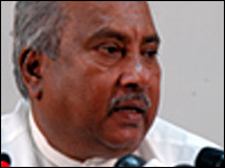 Sports Minister Gamini Lokuge