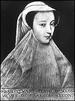 Mary, Queen of Scots c 1558, age 13-14. Hulton Archive/Getty Images