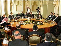 رهبران دو جناح رقيب فلسطينی