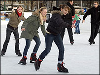 ice skaters: photo alex mcdonald