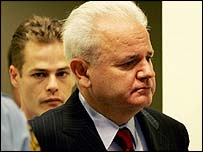 Eski Yugoslavya Cumhurbaşkanı Slobodan Miloşeviç