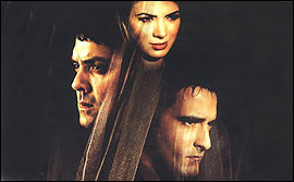 Bobby Deol and Akshaye Khanna in Naqaab
