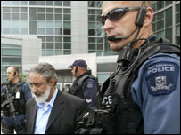 ٹورانٹو میں گرفتار ہونے والے ایک شخص کے والد  