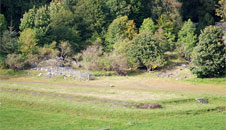 views over the old mansion site