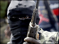 Nijer deltasında militan