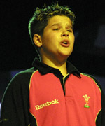 Trystan Llyr Griffiths, Clunderwen  - unawd cerdd dant dan 16