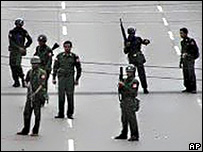 ارتش در رانگون