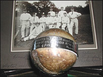 The team of brothers and the original ball