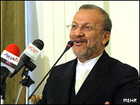 منوچهر متکی، عکس از مهر 