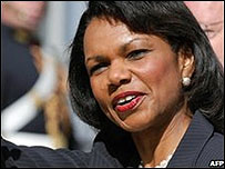 Ngoại trưởng Condoleezza Rice