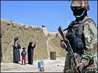 سرباز عراقی در شمال بغداد 