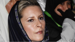 عائشة القذافي، ابنة الزعيم الليبي معمر القذافي