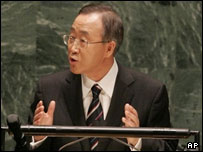 UN Secretary General Ban Ki-Moon
