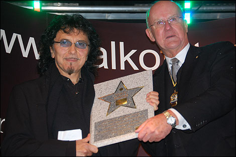 Iommi and the Lord Mayor of Birmingham