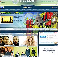 سایت کنسرت زمین زنده