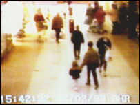 Imagem registrada por câmera de circuito interno