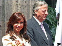 Kirchner e Cristina