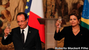 François Hollande e Dilma Rousseff / Roberto Stuckert Filho