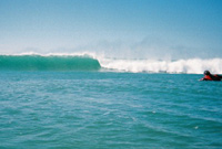 mart paddling out @ Bananas - Dave