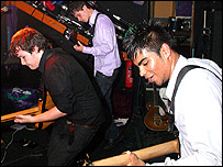 Oli, Sam and Gilroy from The Dandilions