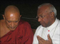 Colombo Archbishop with Buddhist leaders