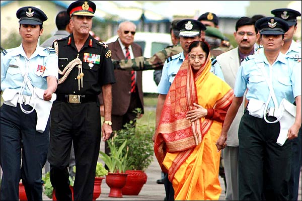 राष्ट्रपति का कश्मीर दौरा