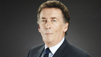 Mark (Robert Powell) is furious as a strike takes hold at the hospital