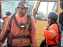 Çinli bir maden işçisi