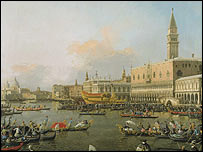 'A Vista do Molhe', de Canaletto