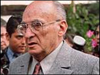 O ex-presidente do México Luis Echeverría