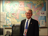 Terry Modglin, diretor-executivo da ONG Vigilância Jovem contra o Crime