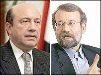 علی لاريجانی، ايگور ايوانف