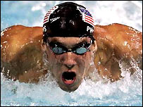 O nadador Michael Phelps