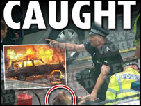 अख़बार में छपी तस्वीर