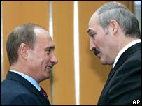 Putin ve Lukaşenko