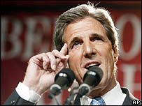 Ứng cử viên tổng thống John Kerry