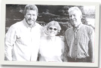 Glenys a David Roberts gyda Gerallt Pennant