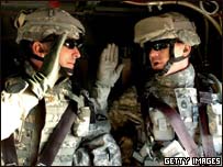 Soldados americanos no Iraque