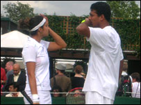 सानिया मिर्ज़ा और महेश भूपति