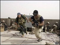 Irak'taki Blackwater güvenlik görevlileri