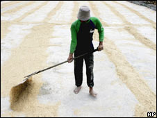 Sản lượng giảm trong lúc nhu cầu sử dụng tăng khiến giá gạo lên cơn sốt