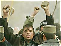 कार्टून विरोधी प्रदर्शन