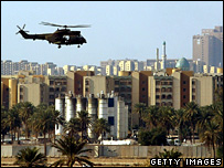 Zona Verde de Bagdá. Foto: Getty Images