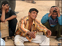 Ramadi'de cenaze töreni