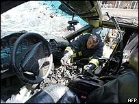 جارج حاوی کی گاڑی