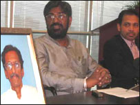 Minister Rambukwella at a press conference