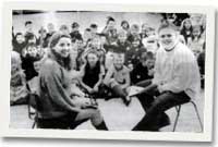 Mirain Haf ac Owain Edwards yn cymryd rhan ar y diwrnod