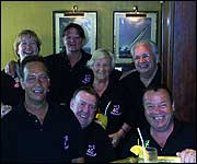 All dressed up for Su's 40th birthday