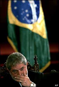 O presidente Luiz Inácio Lula da Silva na Guatemala